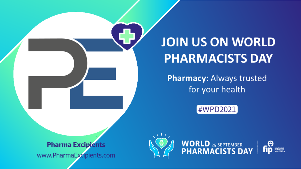 World Pharmacists Day 2021 Pharma Excipients